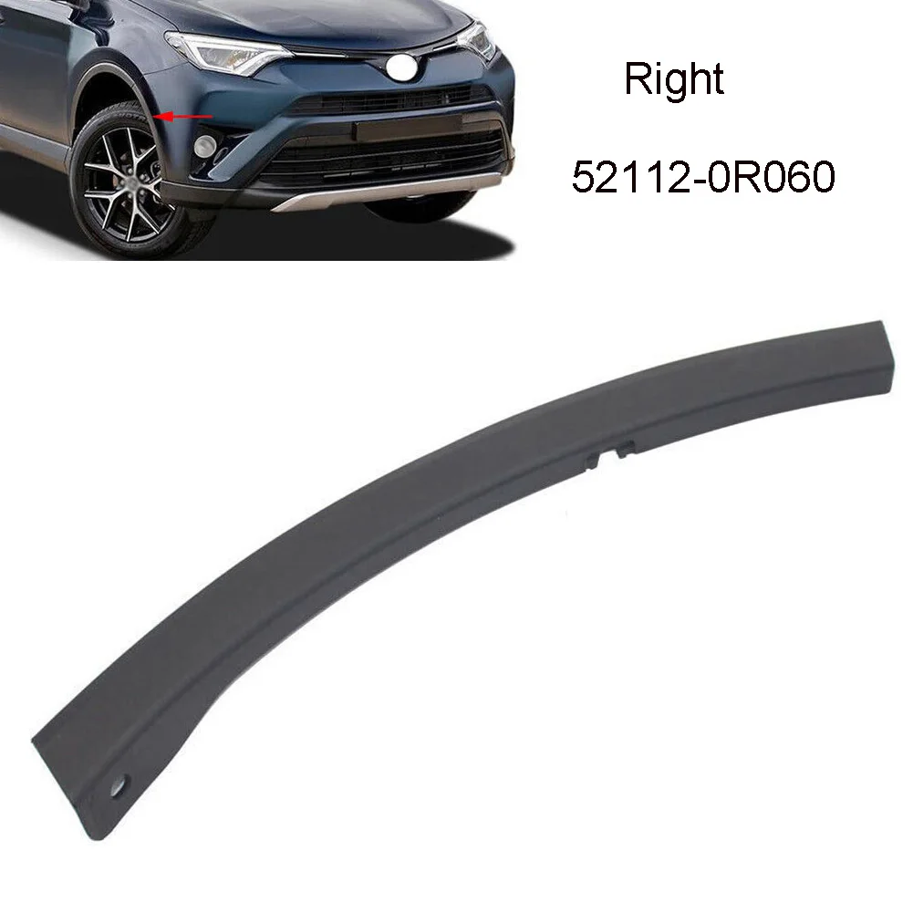 Bumper End Cap High Quality Bumper End Cap for RAV4 2016 2019 Front Right Textured Plastic (52112 0R060) Bumper
