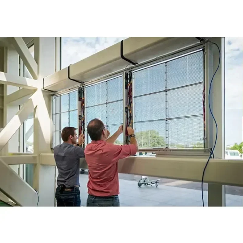 High Performance Ultra Thin Clear Screen P5 P6 P8 P10 HD Transparent Led Display For Retail Stores