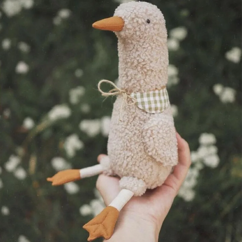 Nordic INS Style Little Chicken Plush Toy Comforting Doll Cute Sleeping Companion Toy Zodiac Rooster Baby Gift