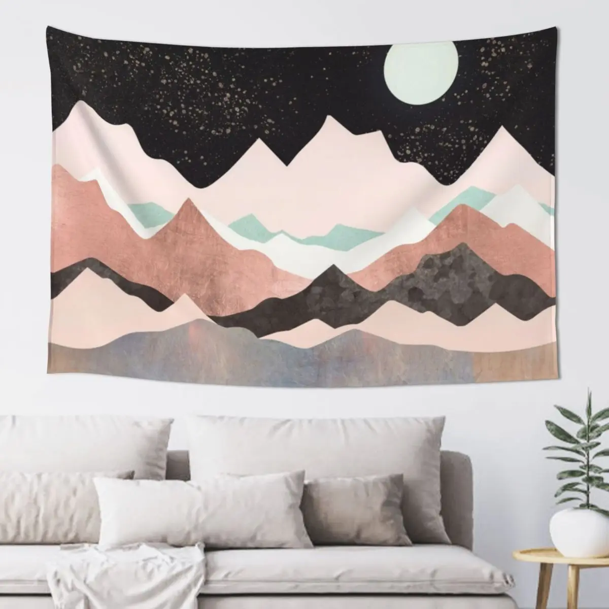 

Midnight Stars Tapestry Living Room Decoration Funny Bed Room Decoration Decor For Bedroom Tapestry