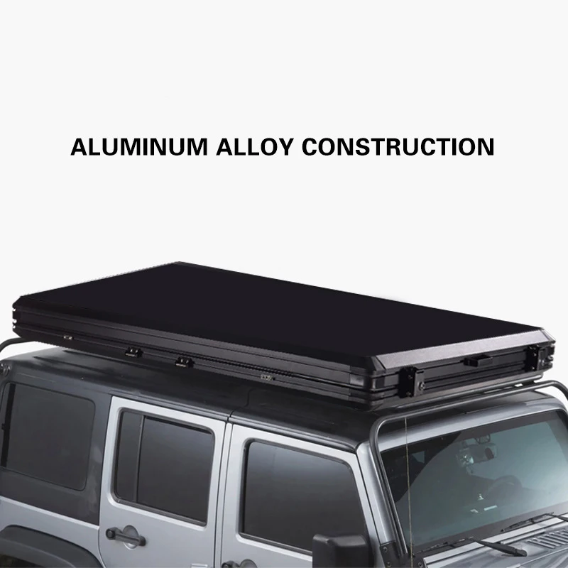 Aluminum Offroad SUV Family Outdoor Camping Waterproof Car Rooftop Tent Foldable Hard Shell Top Roof Tent Vehicle