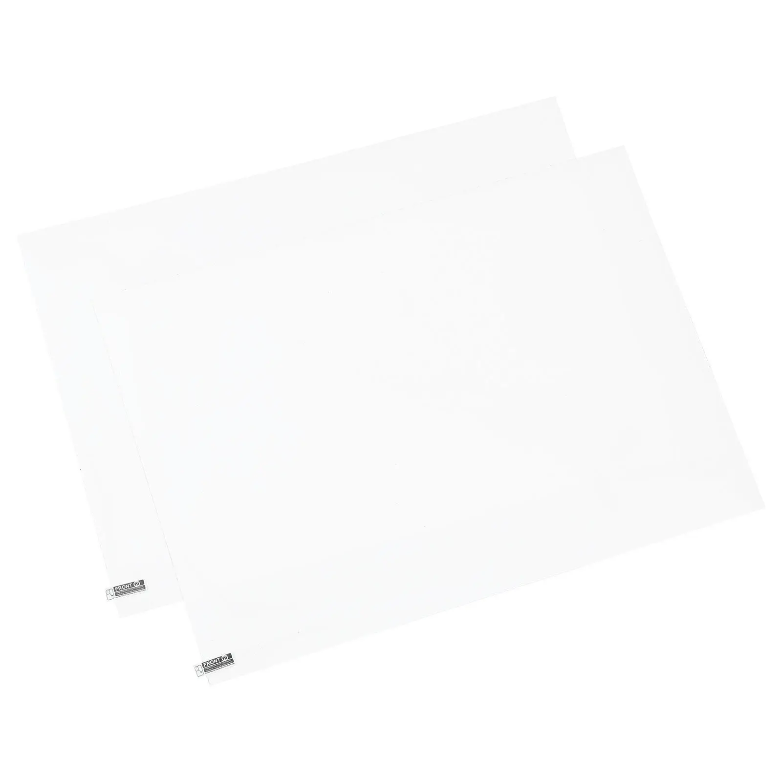 

2Pcs Stick on Whiteboard for Wall Self Adhesive Dry Erase Board Removable Whiteboard Sticker Sheets for Office Home Dorm