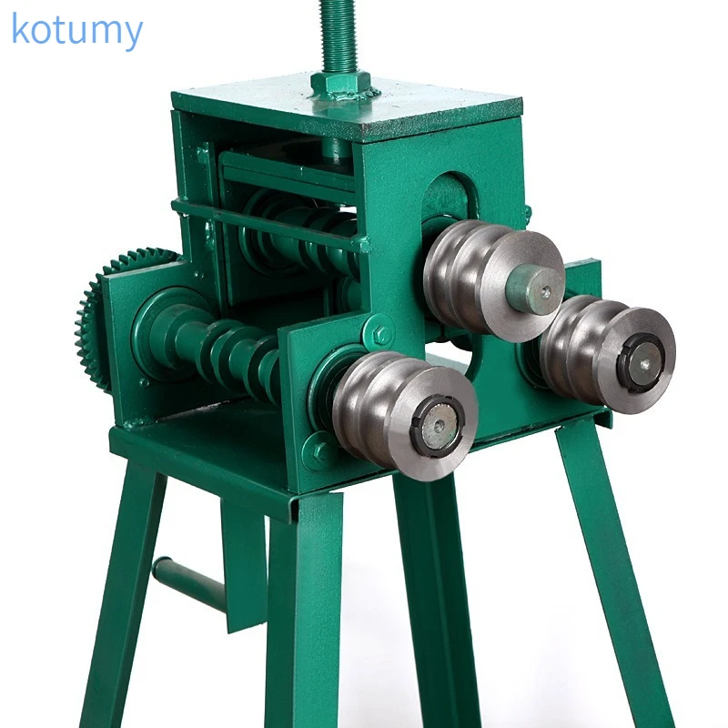 Hand-Cranked Pipe Bending Machine, Professional Bending Tool Applicable to Steel Pipes, Stainless Steel Pipes and Square Tubes.
