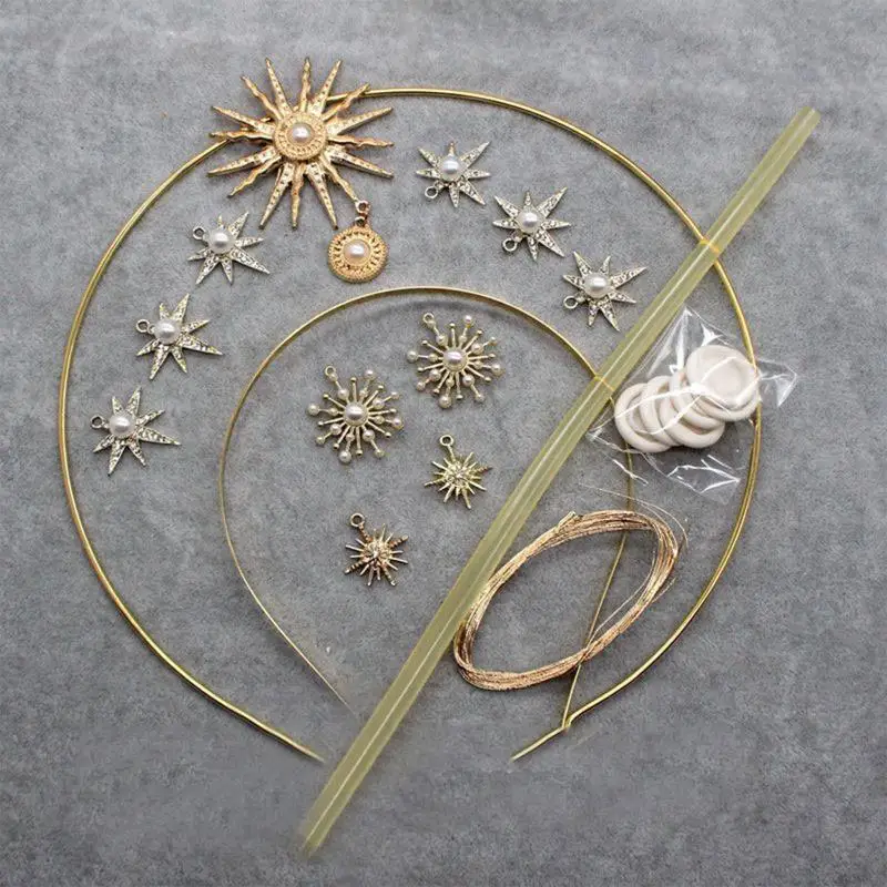

270D Baroque Headband Mary Headpiece Cosplay Photo Props