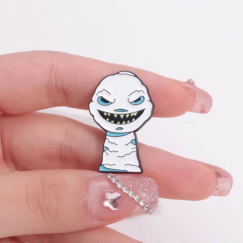 Anime Cartoon Characters Enamel Pins Custom Cute Monster Brooches Lapel Badges Punk Jewelry Gift for Friends