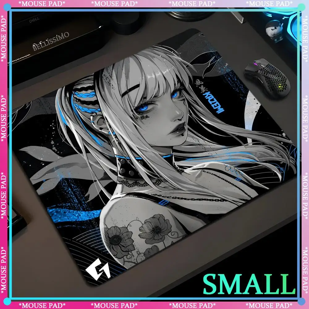 YUKI AIM Anime Small Mouse mat 45x40 CM High Elasticity Non-slip Bottom Speed ​​Pad Gamer Premium E-sports Keyboard XS Mouse Pad