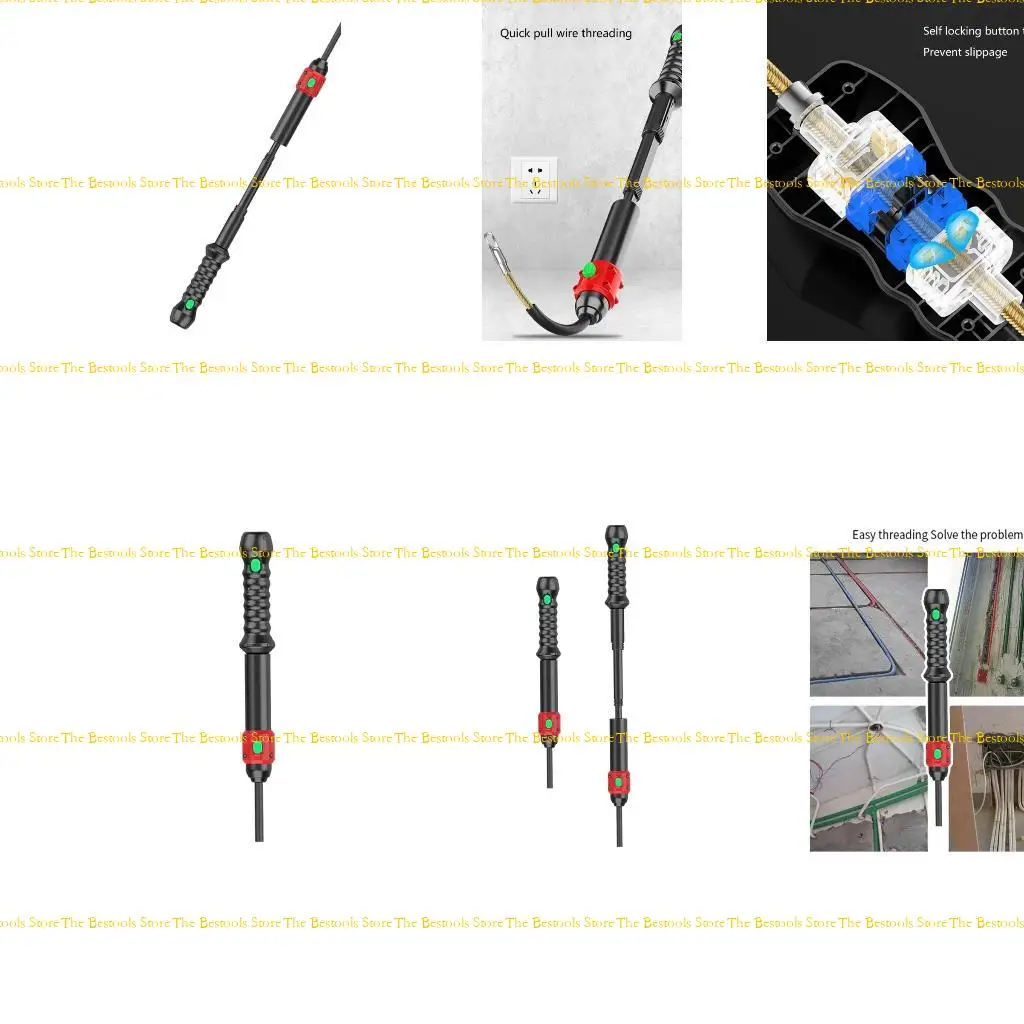 

12pf -проволочный инструмент для вытягивания проволоков для электриков вращающихся линейки с мягкой трубкой.