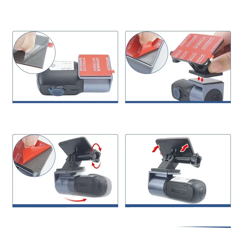 Sticker Tool Pack with Adapter for 70mai A800/A400/A5/Z40 DDPAI PRO Z60 Hikvision D1 360 K600 MINI 3 /PRO Car DVR