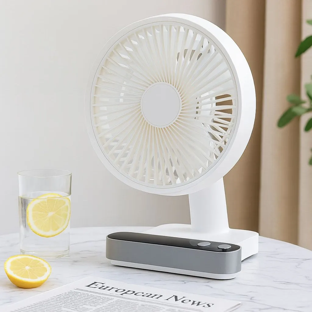 Summer fresh USB mini portable silent home office multi-scene use 180 ° shaking small fan