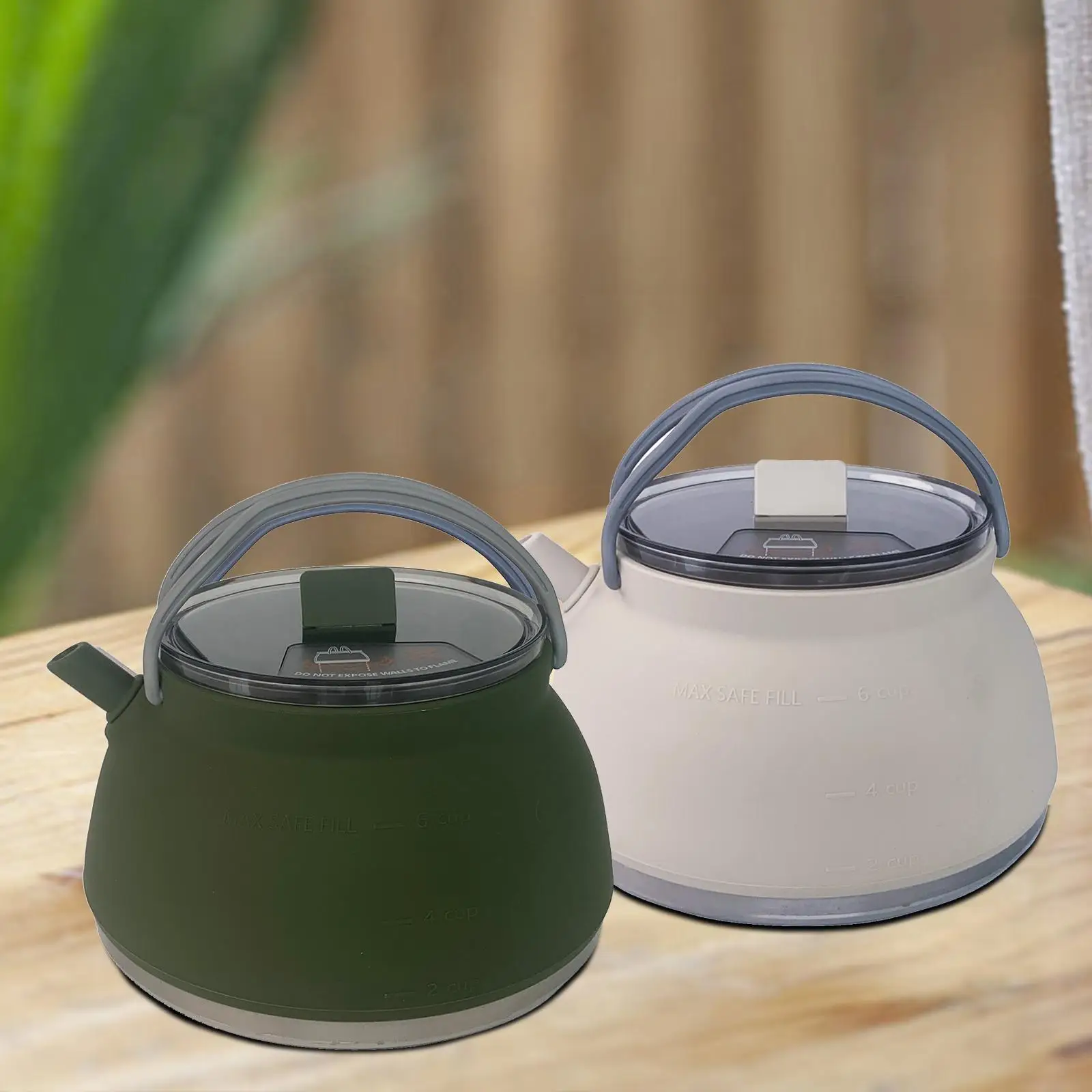 

Camping Kettle Folding Cook Pot for Backpacking Trekking Family Reunions
