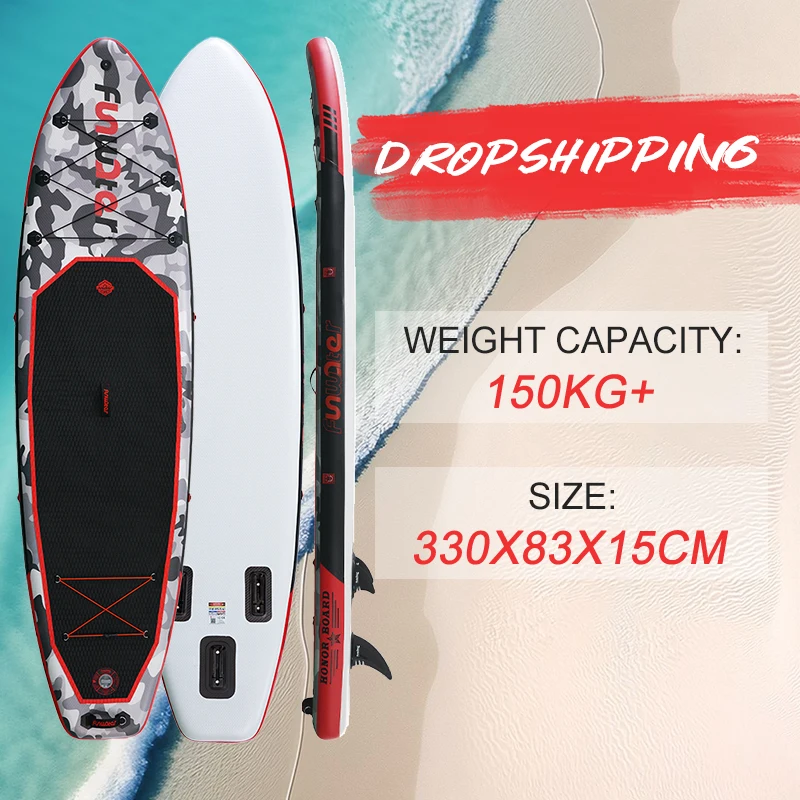 

Fly Eagle EU in Stock Unisex 11' Paddle Board Paddel Surf Inflatable sup Board for Free Shipping