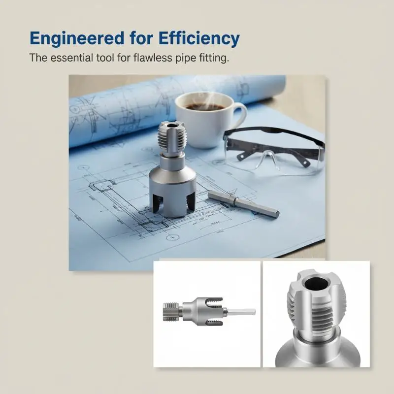 

Инструмент для нарезания резьбы на трубах: Комбинированный инструмент для внутренней и внешней резьбы, совместимый с электродрелью, набор для нарезания резьбы на ПВХ трубах