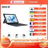 CHUWI Hi10 X1,Tablet Laptop 2 IN 1,8GB DDR5 256GB SSD,Intel N100 UHD Graphics,10.1\