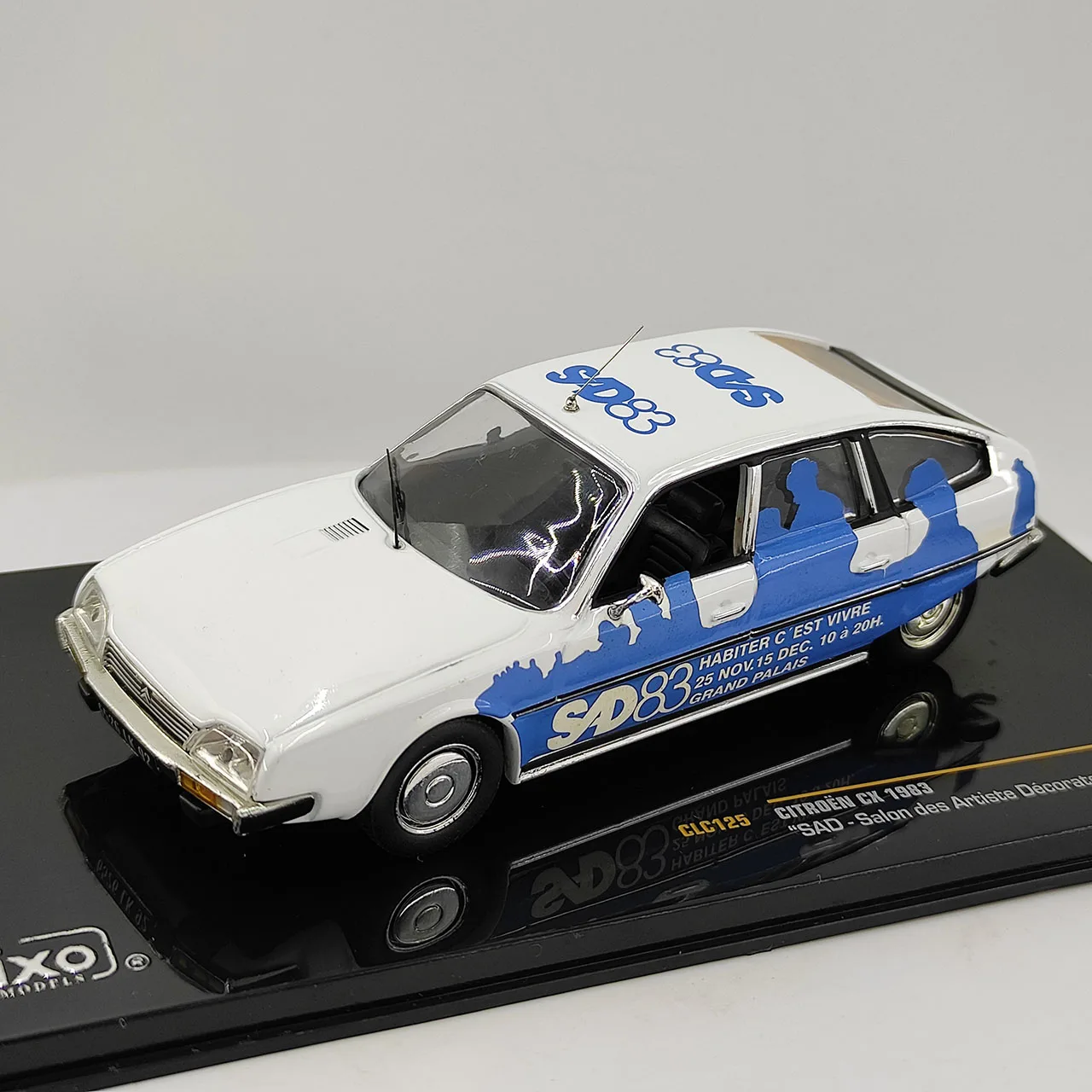 Paint Surface Defect Diecast IXO 1:43 Scale CITROEN CX 1983 SAD -Salon Alloy Car Model Collectible Toy Gift Souvenir  Display
