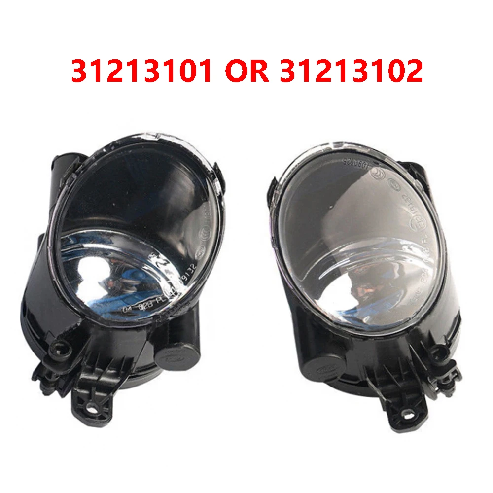 1* Car Fog Lamp Housing Driver Left/Passenger Right Side Fog Light Lamp 31213101 31213102 For VOLVO S80 2007-2013 V70 2008-2010