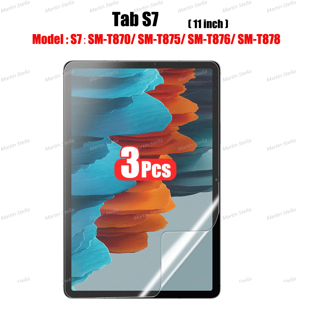 3 Stück Papiergefühl wie Displayschutzfolie für Samsung Galaxy Tab S7 S8 S9 Plus Ultra Samsung Tab S6 Lite S7 S9 Fe A8 A9 A7 Kein Glas