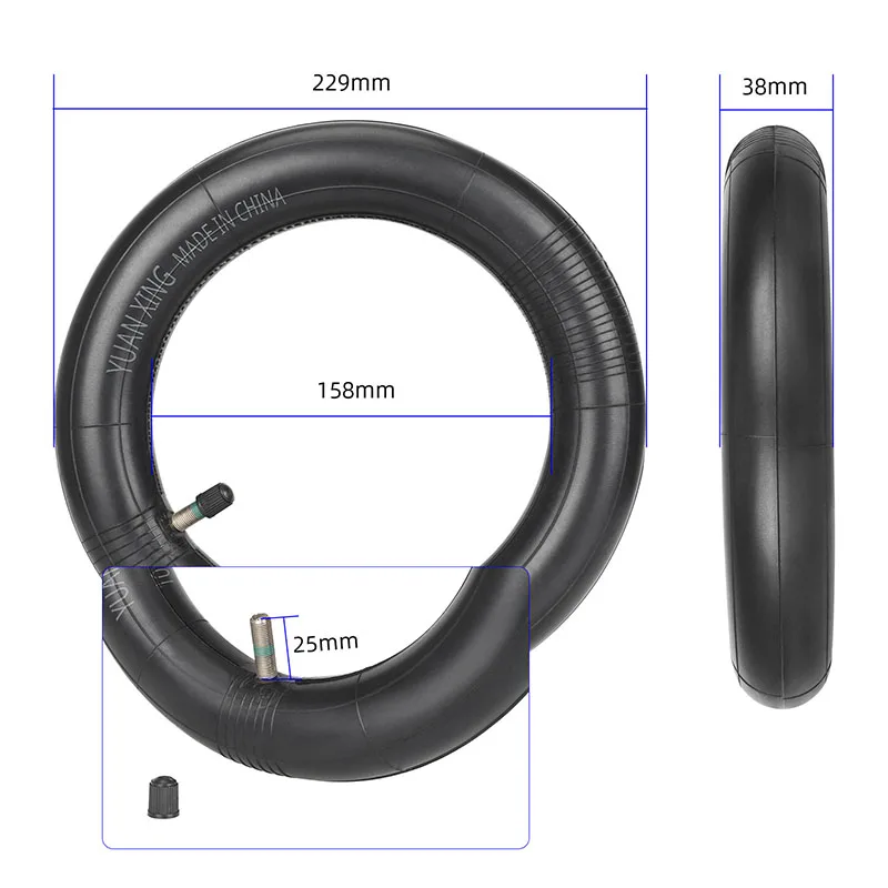 10*2.125 Inner Outer Tires For Ninebot F20/F25/F30/F40 KickScooter 10inch Front Rear Tyre Wheel Rubber Accessories