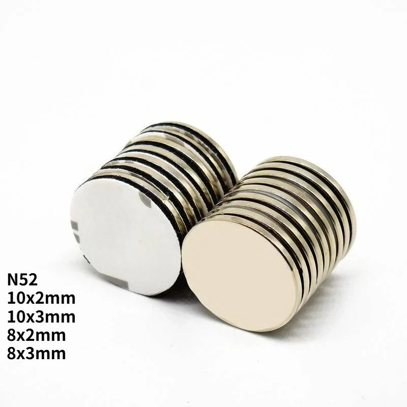 N52 10x2 10x3  Standard size10x5 8X3 strong  for home office Round Magnet kitchen ,neodymium ,office ,booster, scooter billboard