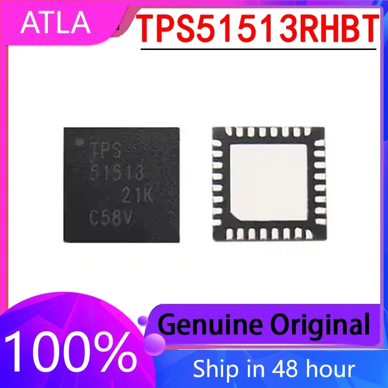 

1PCS Brand New TPS51513RHBT TPS51513 Packaged QFN-32 DC-DC Control Chip in Original Stock