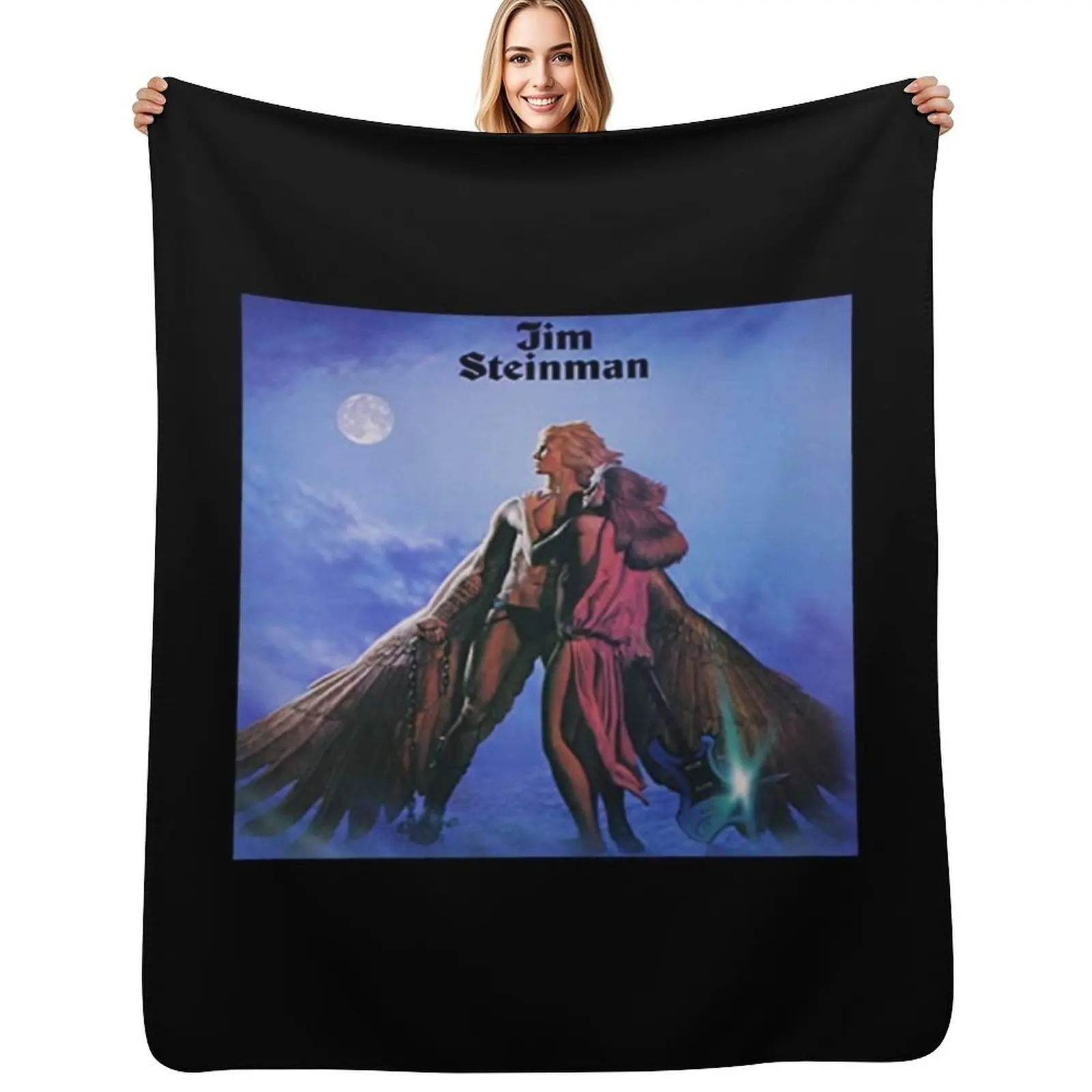 JIM STEINMAN MUSIC SOLO Throw Blanket Fluffy Cozy Throw Blanket for Home Decor