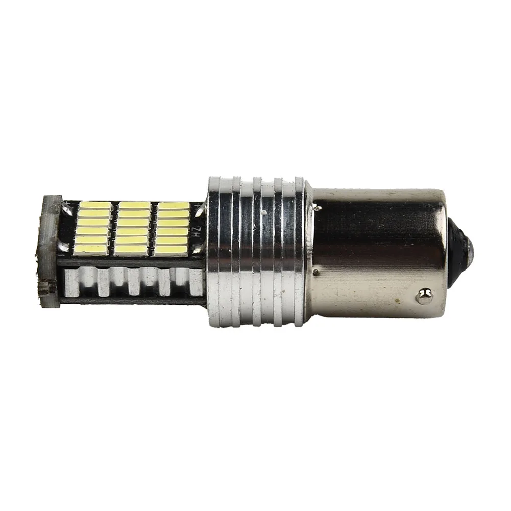 Ba15s 1156 Trun Signal Light 1156 7506 LED Bulb 4014 12V 6500K White Car Reverse Back Parking Brake Lamp Car Accessories