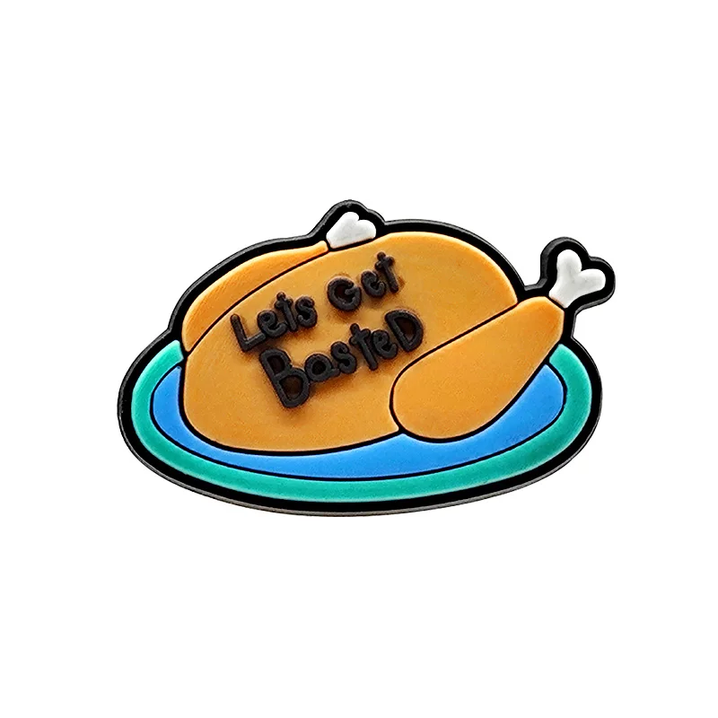 زينات للأحذية من كلوريد البولي فينيل للنساء ، سحر الأحذية ، طيور الدجاج ، شجيرة مخروطية من خشب الصنوبر والعسل ، حديقة ، إكسسوارات للخريف ، 1: 13