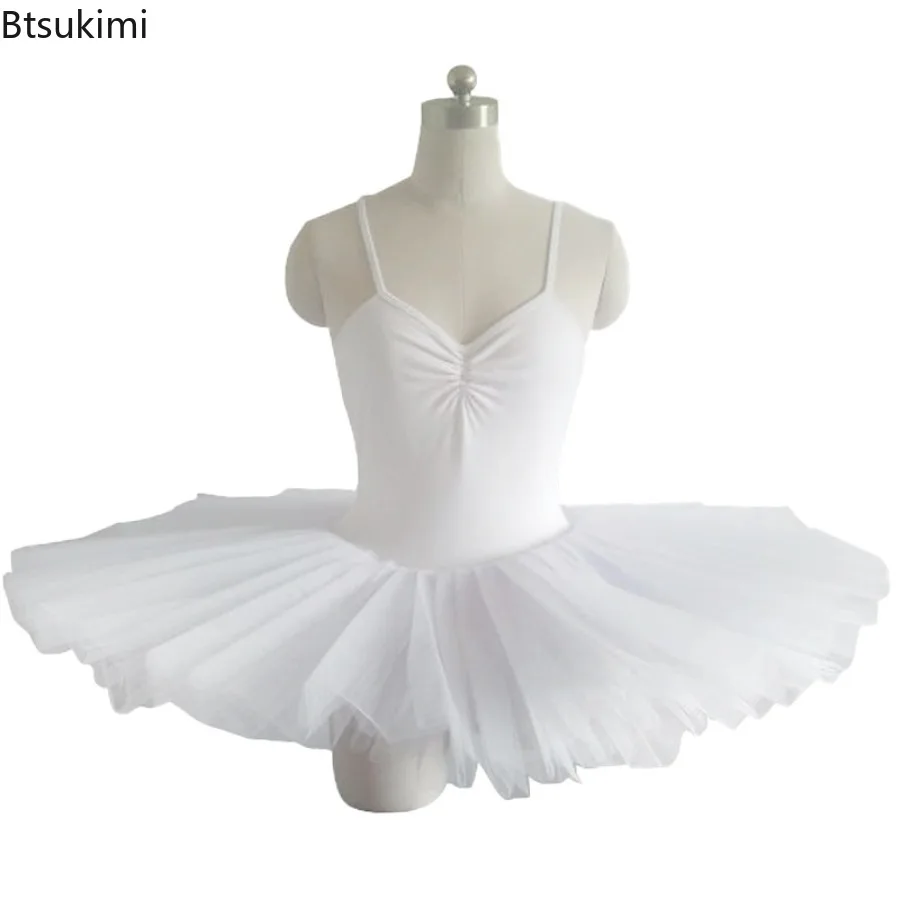 

Ballet Tutu Skirts Swan Lake Adult Ballet Leotard Black Red White Stage Performance Costume Girls Ballerina Dance Princess Skirt