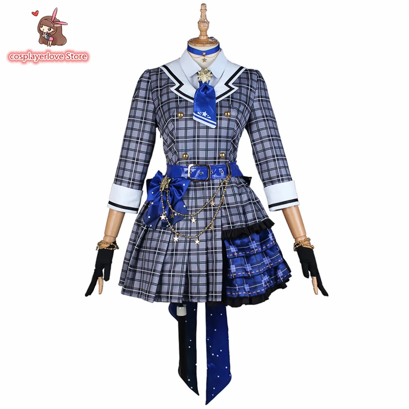 

Hoshimati Suisei Vtuber Virtual YouTuber Cosplay Costume Halloween Christmas Costume