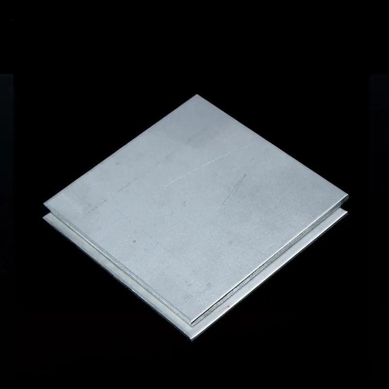 1x100x100mm Ultra-Thin Titanium-Alloy Placa 100mm * 100mm * 1mm TA2 Folha de titânio Vender com perda DIY Placa serviço personalizado