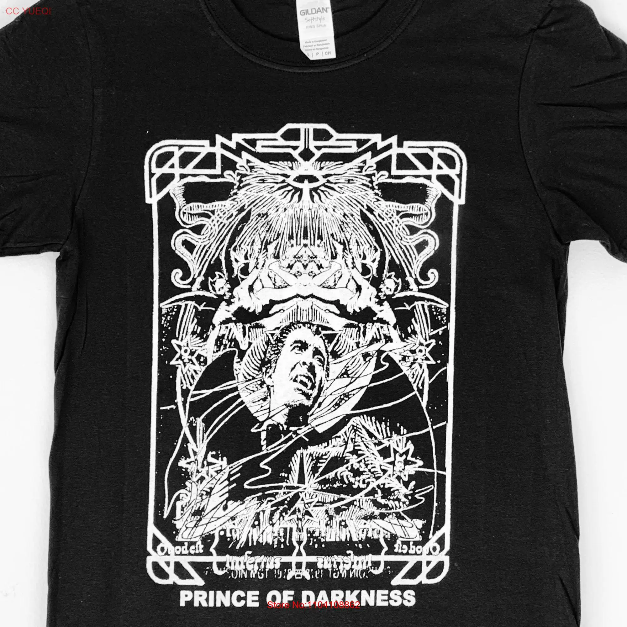 Prince of Darkness t shirt long or short sleeves