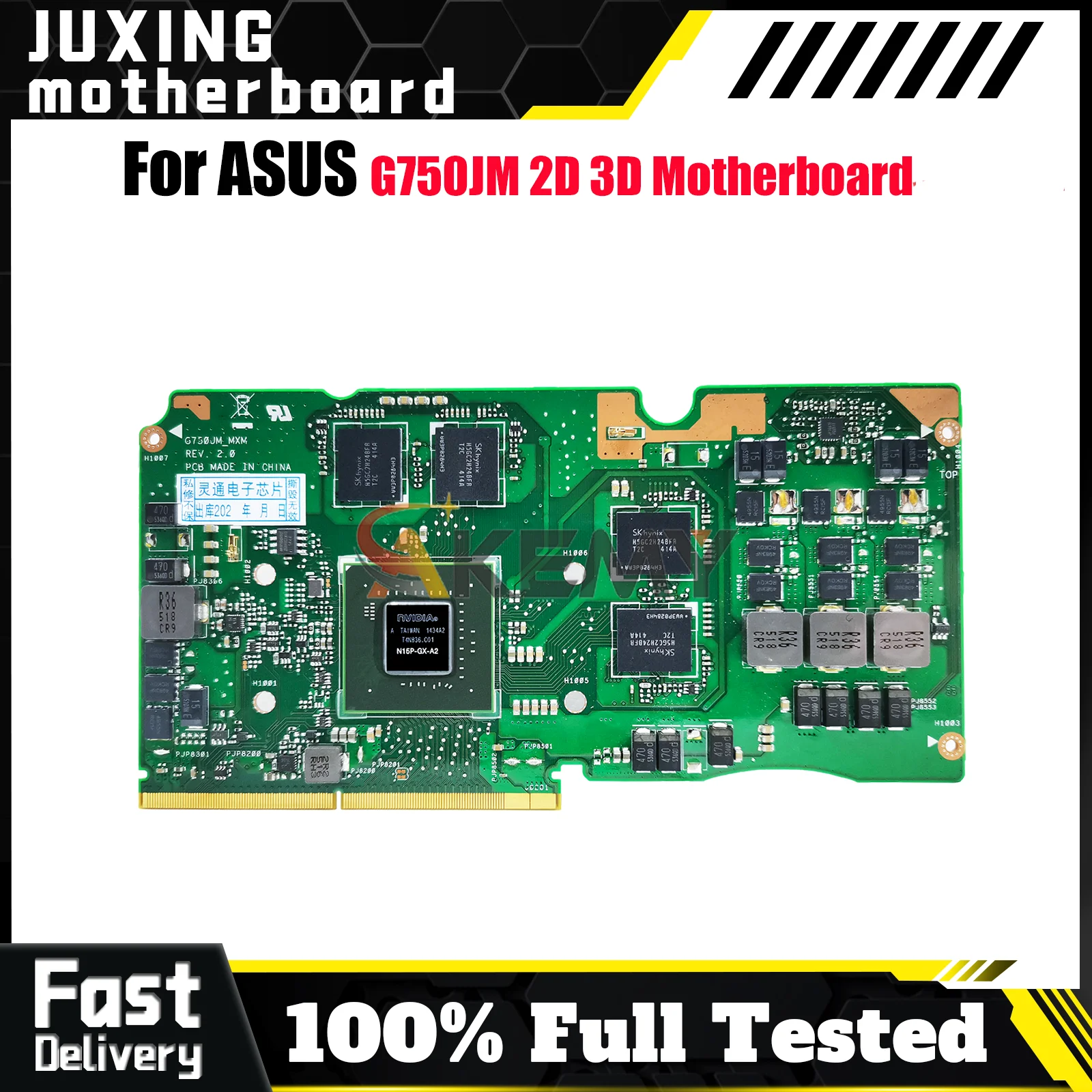 

G750JM Laptop Motherboard For ASUS ROG G750JW G750JZ G750JX G750J G750JM G750JH G750JY Notebook Mainboard tests OK fast ship stk