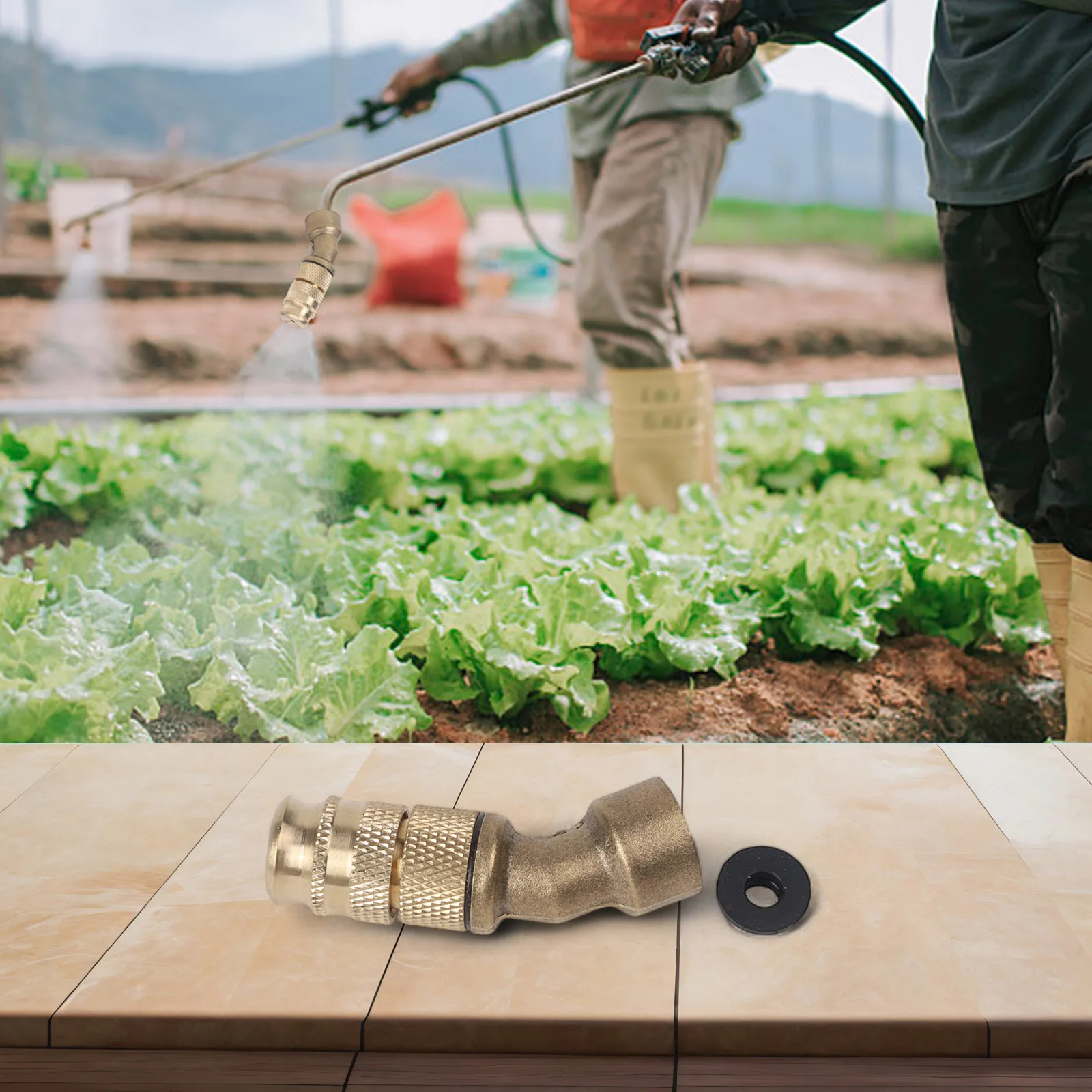 

Adjustable Spray Agricultural Sprayer Versatile Use Compatible With PE Pipes Detachable Components For Agricultural Use