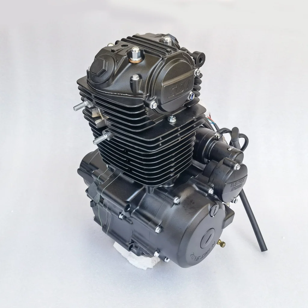 

Двигатель 250 куб.см Zongshen 250, мотоциклетный двигатель с воздушным охлаждением для всех мотоциклов ZS165FMM с бесплатным комплектом двигателя