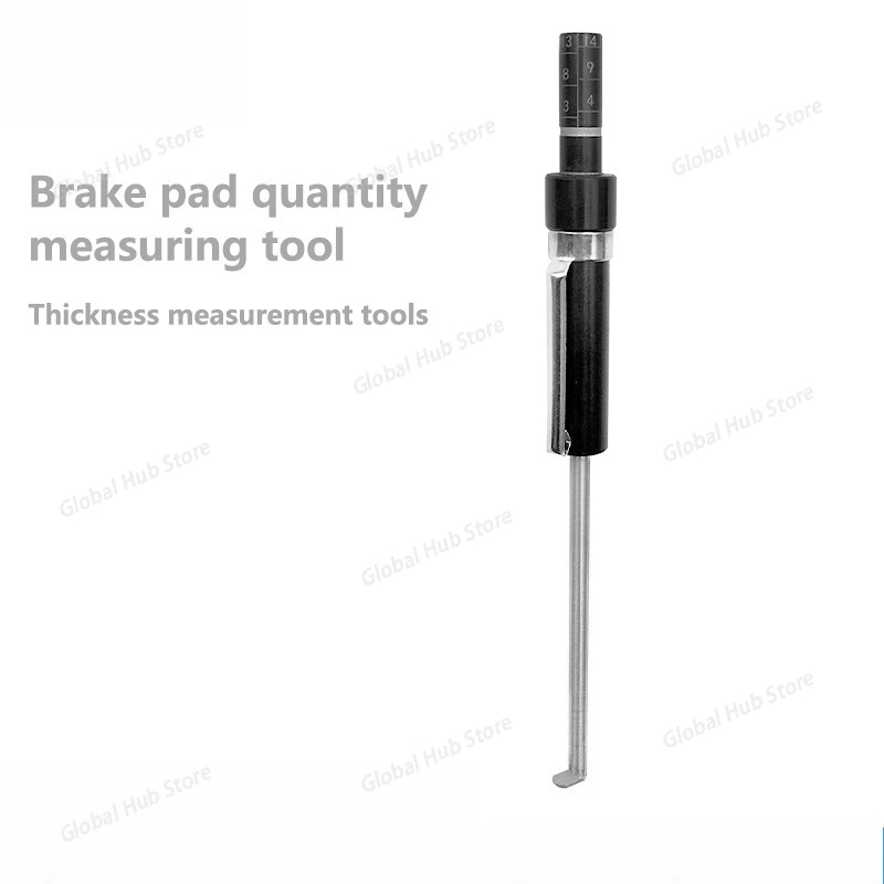 Brake Pad Measuring Gauge brake pad Scale Brakes Pads Detection Pen brakes pads Test Special Tool For Car Tire