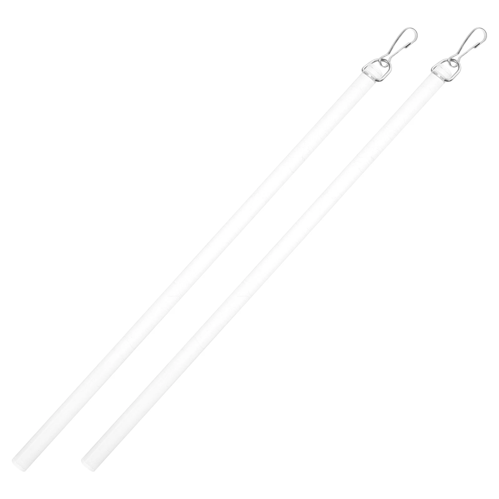 

2Pcs Curtain Pull Rods 30Cm Clear Acrylic Drapery Pull Rods for Manual Curtain Operation Lightweight Transparent Window Blind