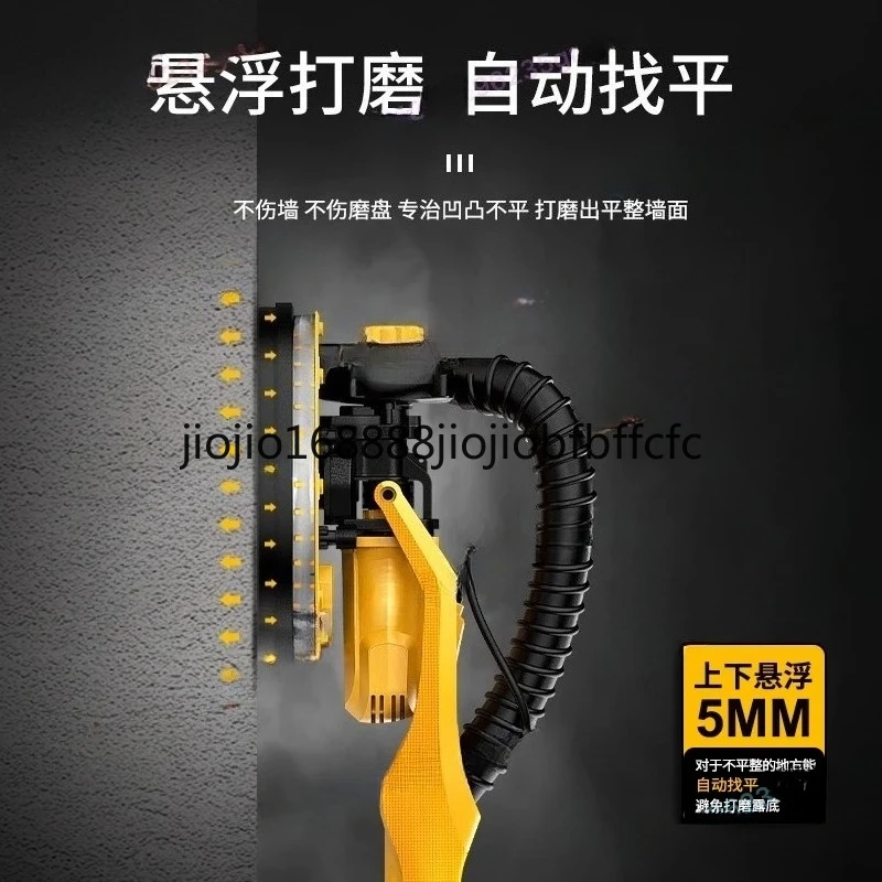 Suitable for self suction dry wall grinding machine, variable speed long handle long neck polishing machine