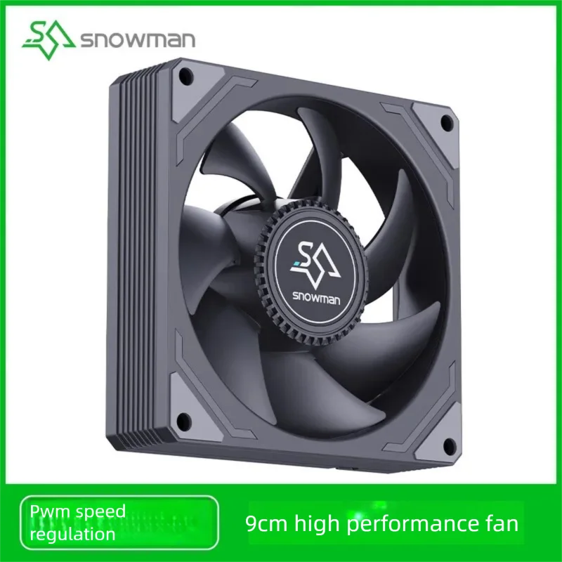 ثلج 90 مللي متر مروحة ألعاب الكمبيوتر مروحة 5 فولت 3pin ARGB PWM 4pin صامت هادئ مروحة تبريد الكمبيوتر تيار مستمر 12 فولت ضبط سرعة المروحة AK90 #3