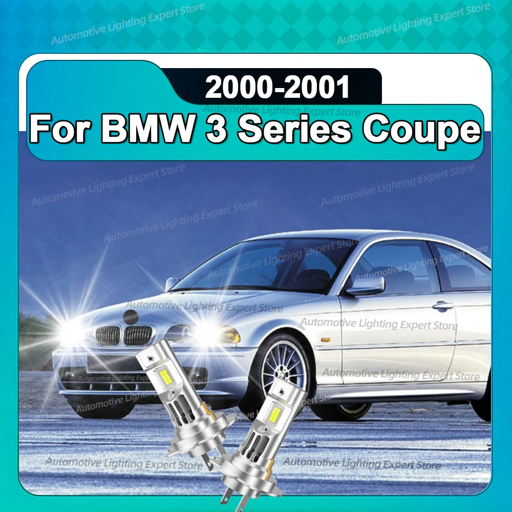 

Мини-светодиодная автомобильная лампа 180 Вт 6500K 12 В с вентилятором для BMW 3 серии Coupe 2000-2001