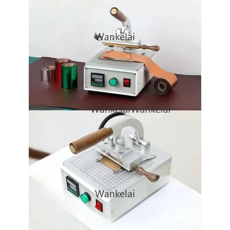 Mini Heat Press Machine for Leather Logo Embossing – Belt & Wallet Branding