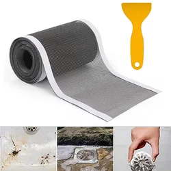 Cutable Shower Drain Hair Catcher Floor Drain Stickers Disposable Mesh Disposable Mesh Sink Strainer Filter For Bathroom