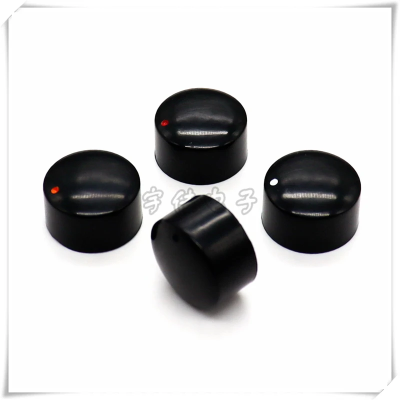 10PCS 20×12MM Plastic high-gloss Knob Cap Potentiometer Knob Coding Switch Cap Power Amplifier Audio Adjustment Cap