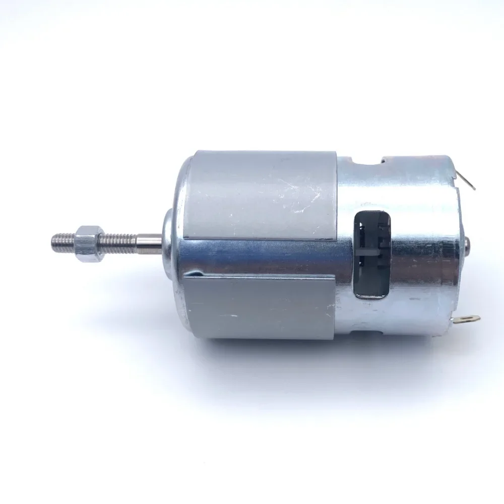 Lithium Electric Lawn Mower Accessories 755 DC Motor 12V 18V 21V Cordless Weeder 5mm Screw Threaded Shaft