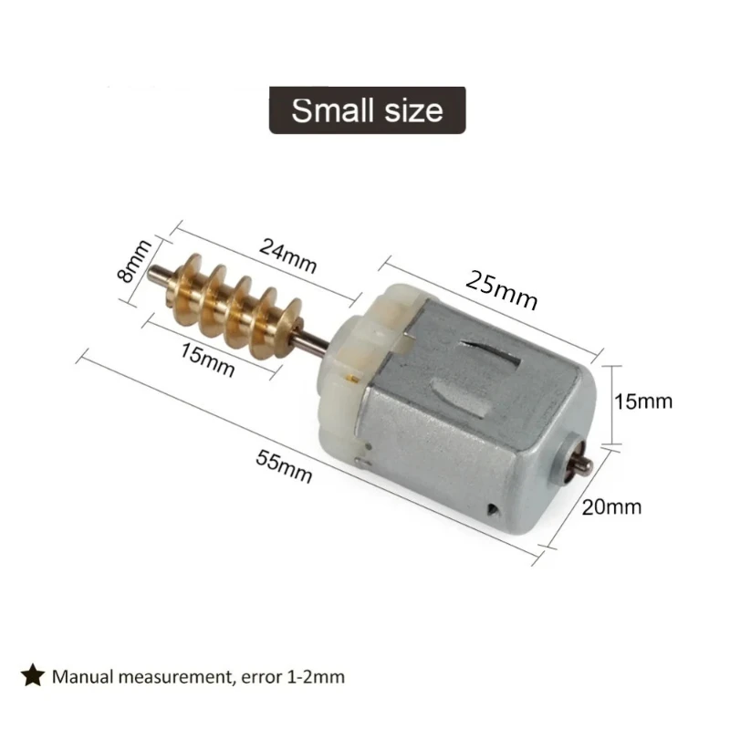 محرك قفل باب السيارة الأنيق محرك كتلة المحرك موتور تيار مباشر لسيارات BMW 1 Series E81 E82 كوبيه E87 F20 F21 سلسلة استبدال أطقم إصلاح #6