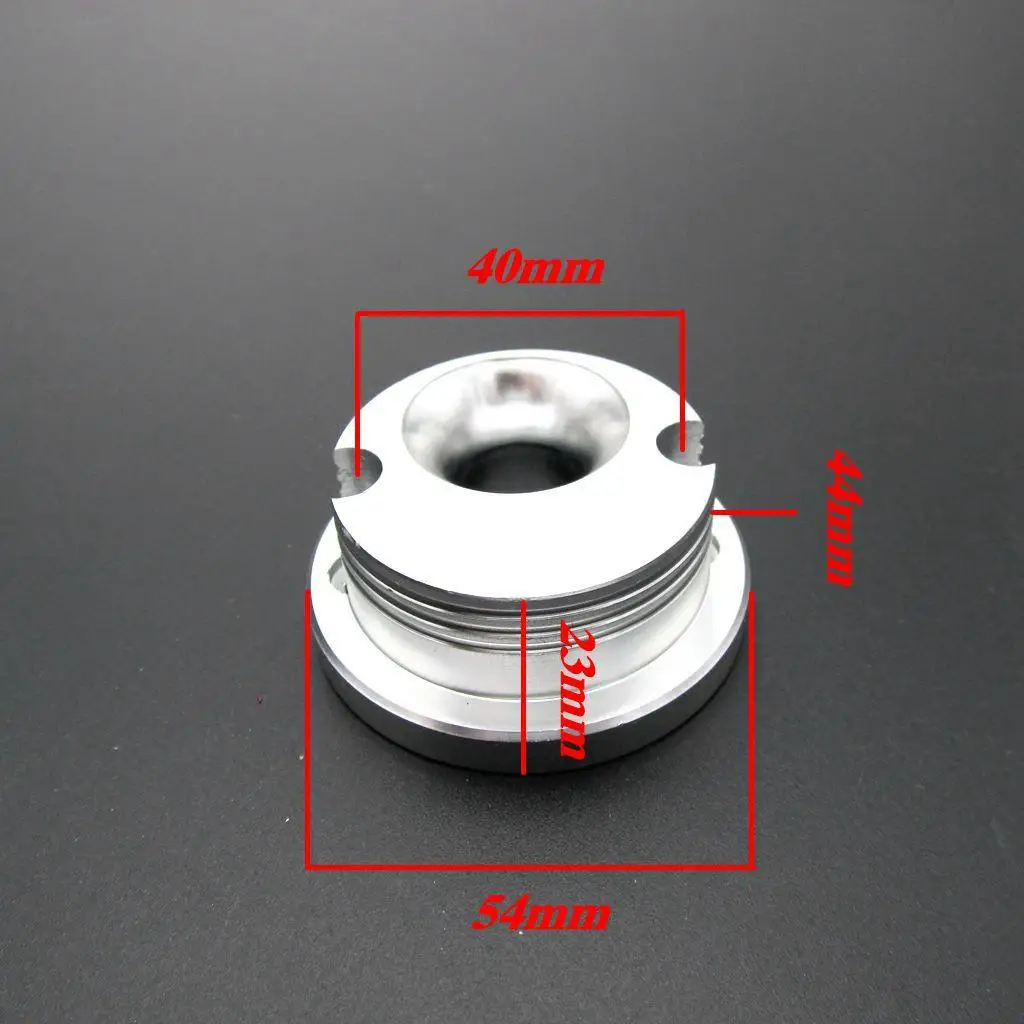 CNC 44 mm luchtfilteradapter voor 2-takt 47cc 49cc pocketbike