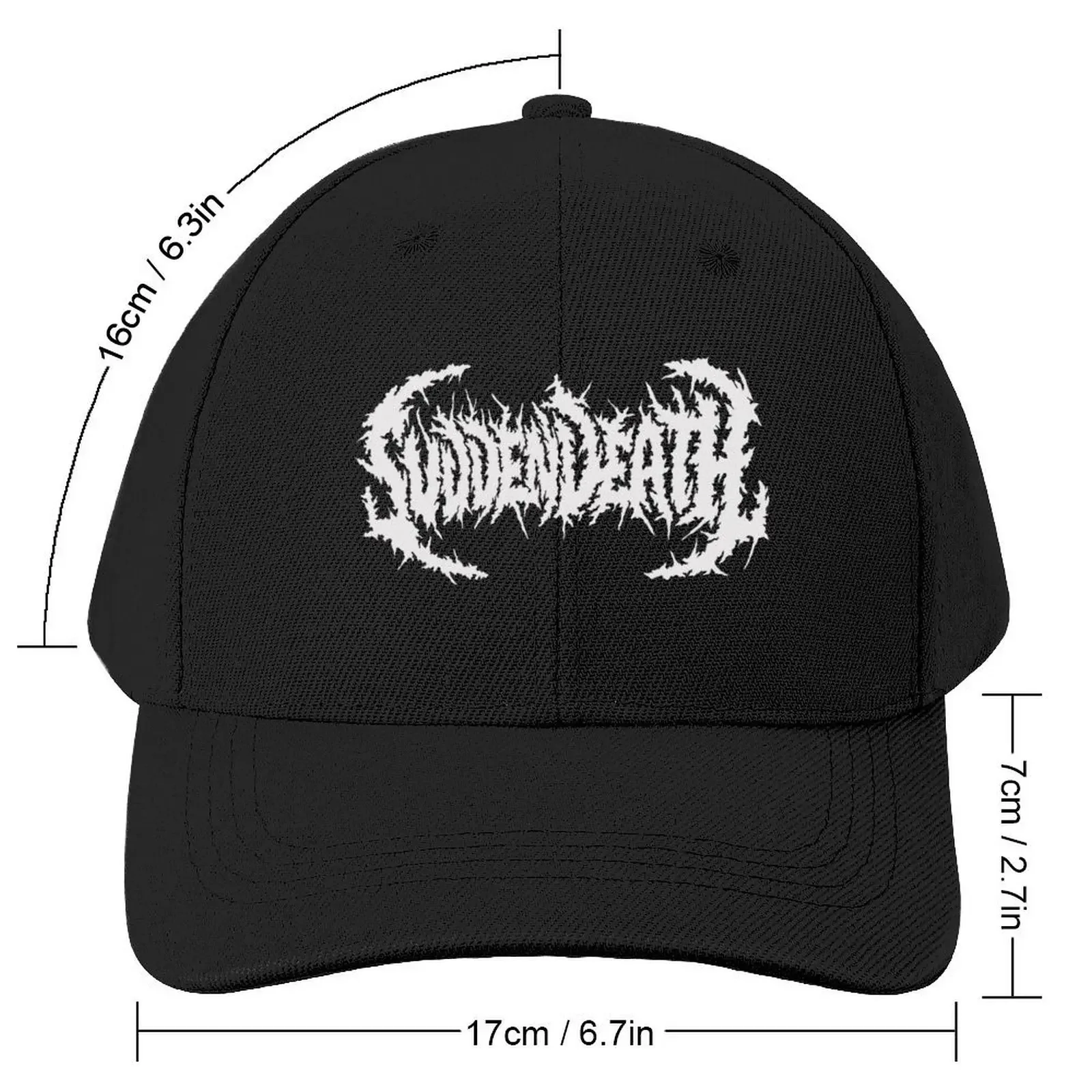 svdden Death merch, svdden Death archdemon logo Baseball Cap Beach Golf Cap cute Hip Hop Luxury Woman Men's