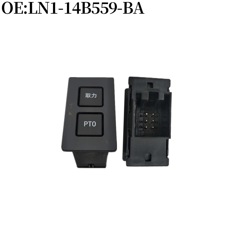 Construction Machinery Parts Excavator Accessories Suitable for Rocker Switch Button Assembly LN1-14B559-BA LN114B559BA The New