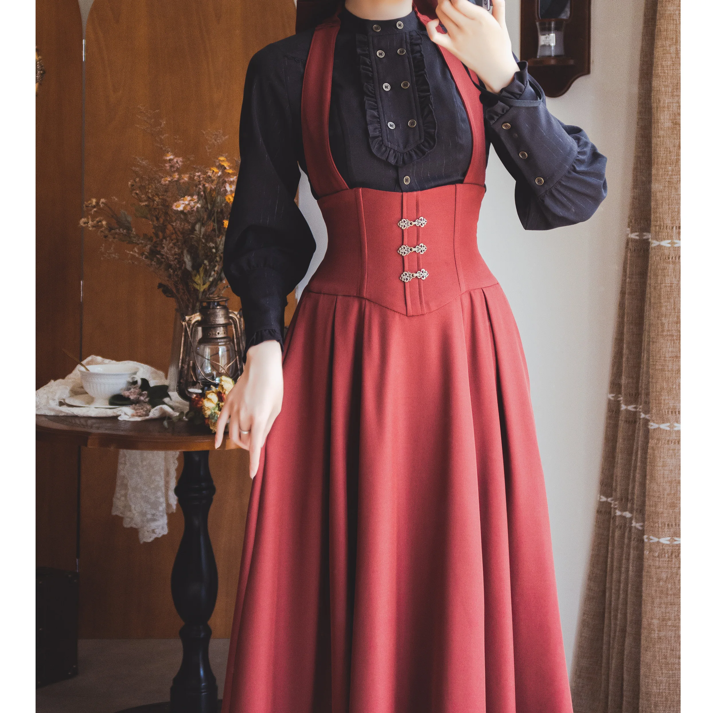 Original rétro élégant CLA chemises blanches printemps automne nouveau 2025 femmes coupe ajustée Lolita chemise cour française chemisiers de base hauts