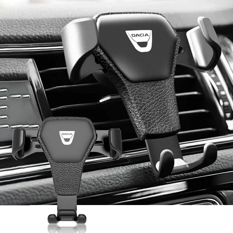 NEW Gravity Car Phone Holder Air Vent Mount Cell Phone Holder For Dacia Logan Sandero Lodgy Dokker Stepway Mcv Solenza Car Goods