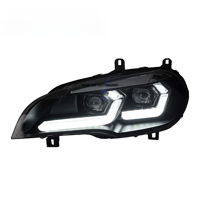 

1 Unit LED Headlights Car Accessories Suitable for Auto Lighting Systems 07-13 X5 Headlight Assembly E70 Turn signal