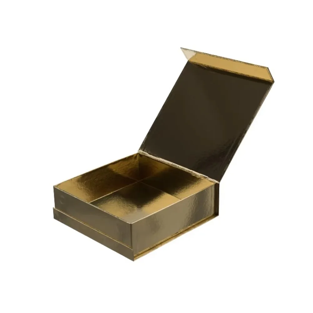 

Custom Luxury Gift Box｜Magnetic Gold Foil Perfume Packaging｜Premium Skincare Gift Set Box